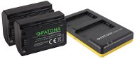 PATONA charger Foto Dual Sony NP-FZ100+ 2x battery 2400mAh - Camera & Camcorder Battery Charger