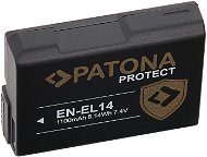Camera Battery PATONA for Nikon EN-EL14 1100mAh Li-Ion Protect - Baterie pro fotoaparát