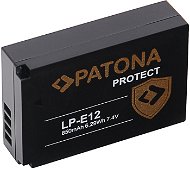 Camera Battery PATONA for Canon LP-E12 850mAh Li-Ion Protect - Baterie pro fotoaparát