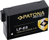 Camera Battery PATONA for Canon LP-E8/LP-E8+ 1300mAh Li-Ion Protect - Baterie pro fotoaparát