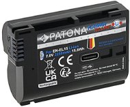 PATONA Akku für Nikon EN-EL15C 2400mAh Li-Ion Platinum mit USB-C Ladefunktion - Kamera-Akku
