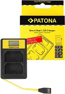 PATONA - Dual Sony NP-FZ100, LCD,USB-vel - Fényképezőgép és kamera akku töltő