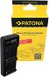 PATONA für Foto Dual LCD Sony F550/F750/F970 - USB - Ladegerät für Kamera- und Camcorder-Akkus