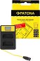 PATONA - Dual Nikon EN-EL14  LCD,USB- vel - Camera & Camcorder Battery Charger