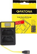 PATONA - Dual Nikon EN-EL15 LCD,USB-vel - Fényképezőgép és kamera akku töltő