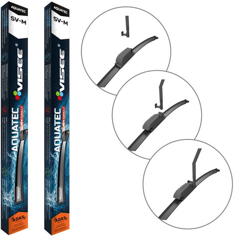Visee Flat Wipers Renault Scenic (II JM) 05.2003'11.2004 - SV-M 650 + 530 - Windscreen wiper - Main image