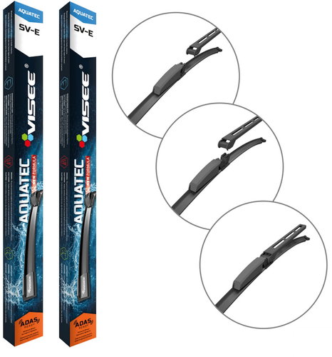 Visee Flat Wipers of the Audi A4 (Avant 8E5; B6) 11.2003'12.2004 - SV-E 550 + 550 - Windscreen wiper - Main image