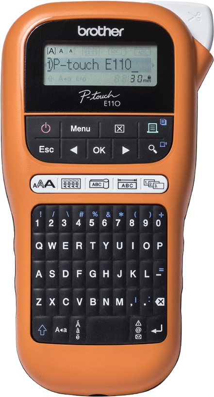 Brother PT-E110VP öntapadós címke nyomtató