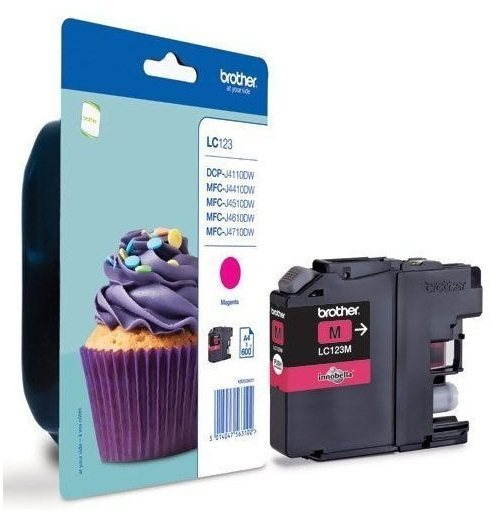 Brother LC-123M magenta