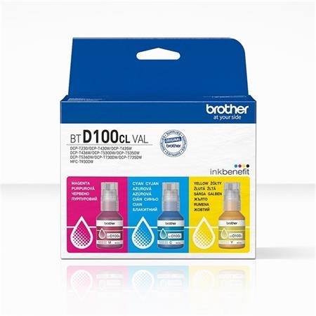 Brother BT-D100CLVAL multipack - Printer Ink - Main image