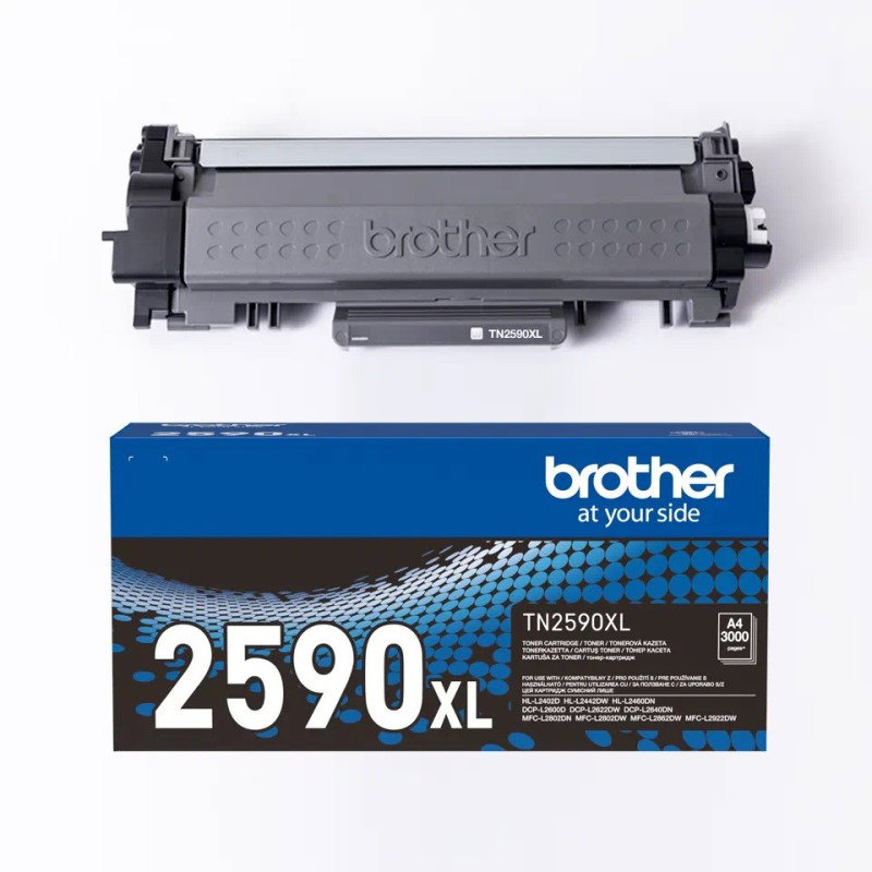 Brother TN-2590XL, fekete