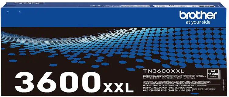 Brother TN-3600XXL, fekete