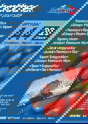 Brother Premium Glossy BP71GA4 - Fotopapier - Hauptbild