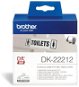 Papierové štítky Brother DK-22212 - Papírové štítky