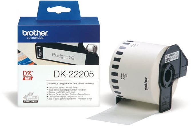 Brother DK 22205 Papír cimke
