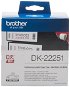 Papierové štítky Brother DK 22251 - Papírové štítky