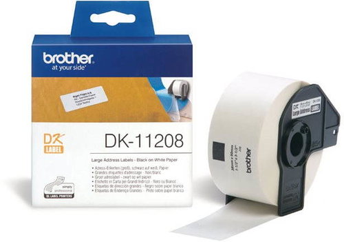 Brother DK-11208 Main image Brother DK-11208 - Paper Labels - Main image