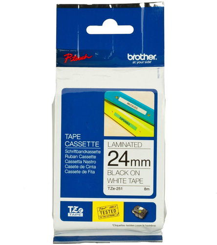 Brother TZE-251 - TZ Tape  - Main image
