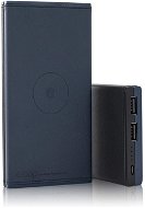 Eloop EW31 10000mAh Wireless Leather Blue/Black - Powerbanka