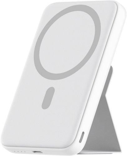 Eloop EW56 7000mAh with Magnetic Wireless Charging White - Power Bank - Main image