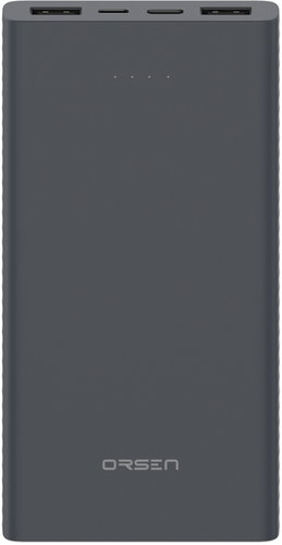 Eloop ORSEN E41 10000mAh, black - Power Bank - Main image