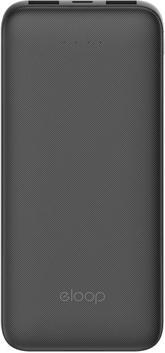 Eloop E33 10000mAh, black - Power Bank - Main image