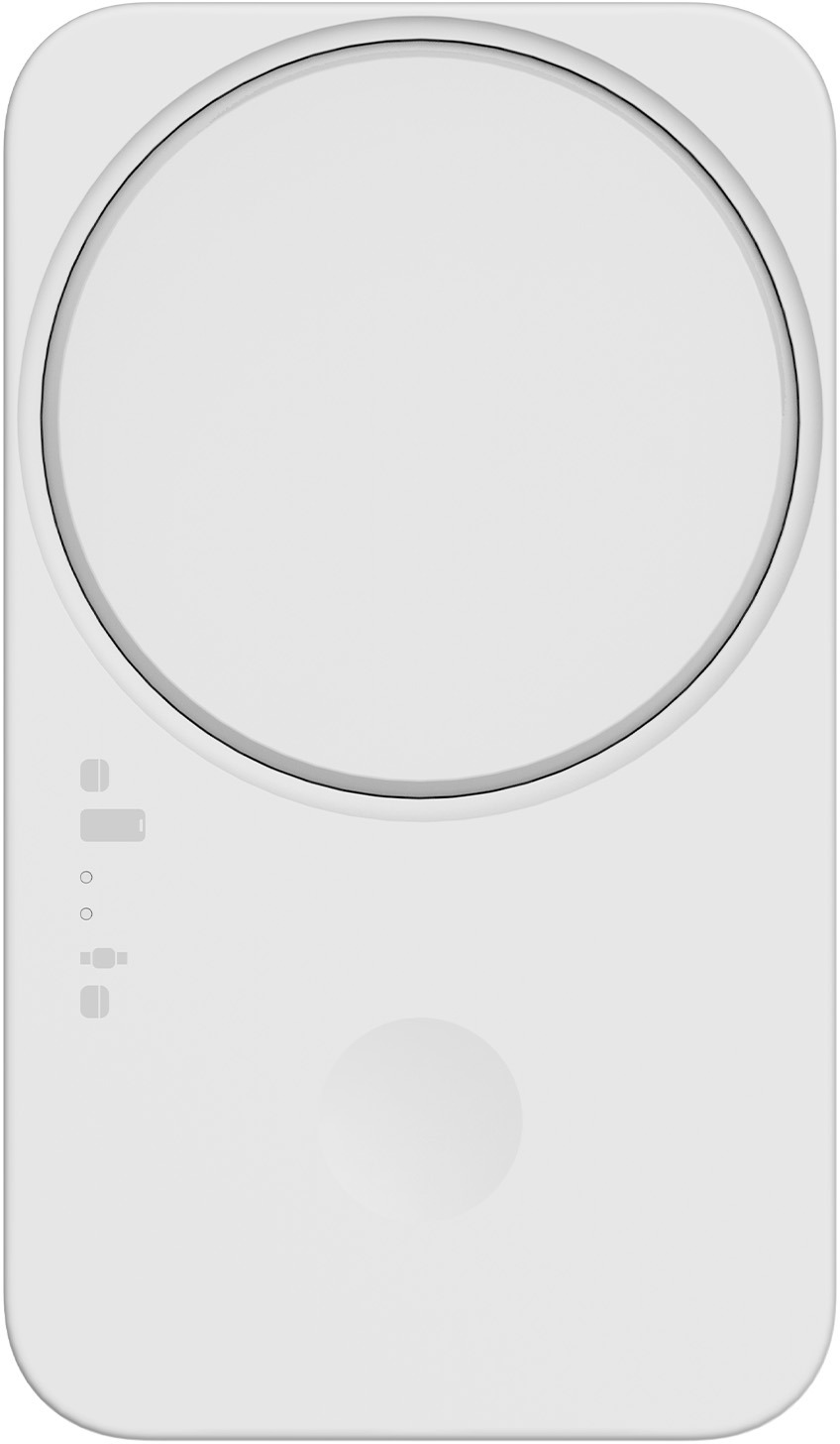 Eloop W9 15W 2in1 Cooling Wireless Charger, white