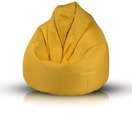 PrimaBag Fuzzy žlutá - Bean Bag