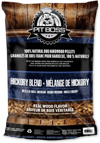 PIT BOSS Dřevěné pelety hickory blend 9kg - Pelety - Hlavní obrázek