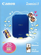 Canon Zoemini 2 modrá + 30 papírů - Termosublimační tiskárna
