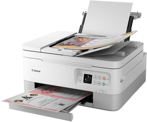 Canon PIXMA TS7451 White - Inkjet Printer - Main image