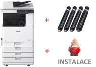 Canon imageFORCE C3026 + 4 Toners + BB1 Cassette Unit + Installation - Laser Printer