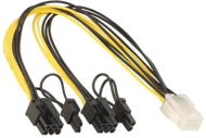 ANPIX Cable PCIe 6pin (F) to 2x 6+2pin(M) - Adapter