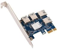 ANPIX adapter from PCIe x1 to 4x USB (PCIe riser) - Adapter
