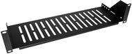 VALUE 19'' shelf 2U, 150 mm, max. 10 kg, black - Shelf
