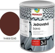 PPG Deco Czech a.s. Barva jednovrstvá Primalex 3v1 hnědá – 0,75 l  - Malířská barva