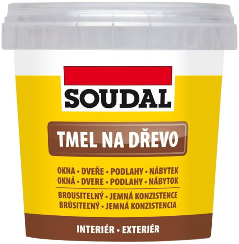 Soudal na dřevo barva buk – 250 g - Tmel - Main image