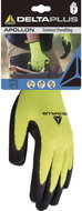 Rukavice úpletové polyesterové  DPVV733 žluto/černé – velikost 10 - Pracovní rukavice