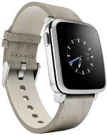 Pebble Time Steel Smartwatch Silber - Smartwatch