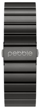 Pebble Time Steel Link Bands Black  - Řemínek - Main image