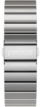 Pebble Time Steel Link Bands Silver - Řemínek - Main image