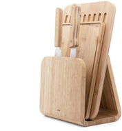 Pebbly NBA230 Set prkének a nožů s držákem - Krájecí deska