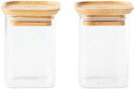 Pebbly PKV-047 Set of 2 glass jars, 240 ml - Food Container Set