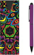 PIERRE CARDIN CELEBRATION with Stylus, Purple - Ballpoint Pen