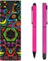 PIERRE CARDIN CELEBRATION súprava guličkové pero + roller, ružová - Sada písacích potrieb