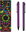Set Ballpoint + Rollerball Pens, Purple