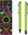 Set Ballpoint Pen + Rollerball, Green