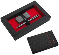 PIERRE CARDIN ELECTRIC with Rechargeable Lighter, Gunmetal - Ballpoint Pen