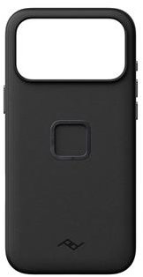Peak Design Everyday Case Slimlink iPhone 18 Pro Max - Black Leather - Phone Cover - Main image