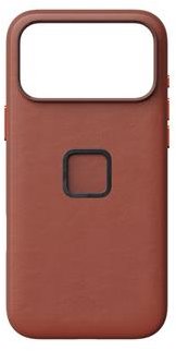 Peak Design Everyday Case Slimlink iPhone 18 Pro Max - Redwood Clarino - Phone Cover - Main image